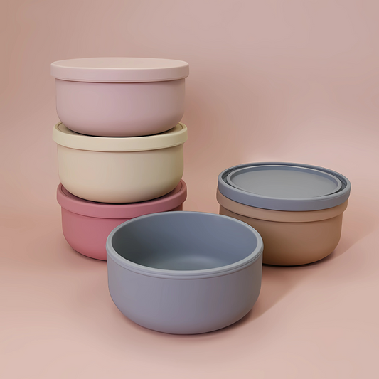 Silicon Baby Food Containers
