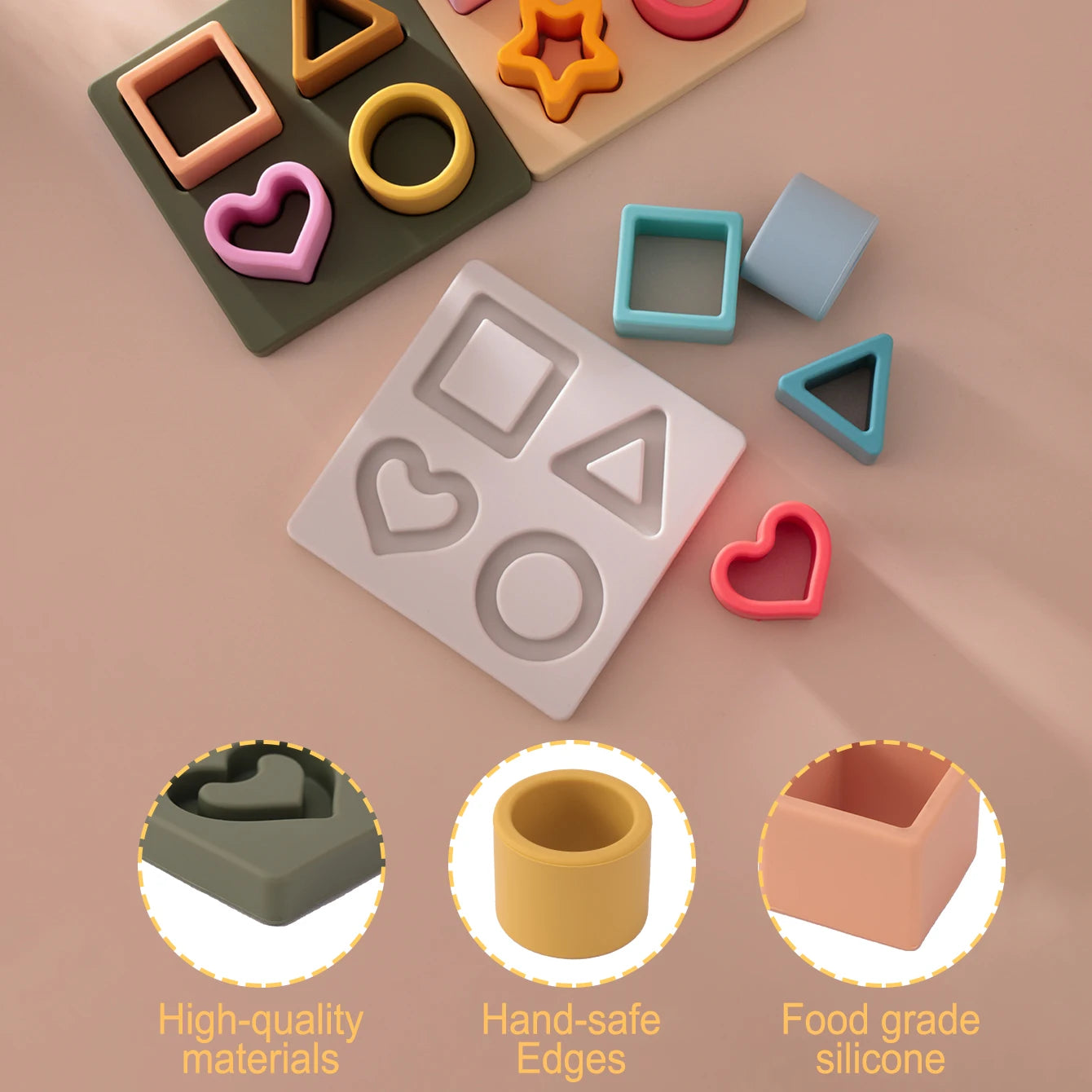 Silicone Shapes Puzzle