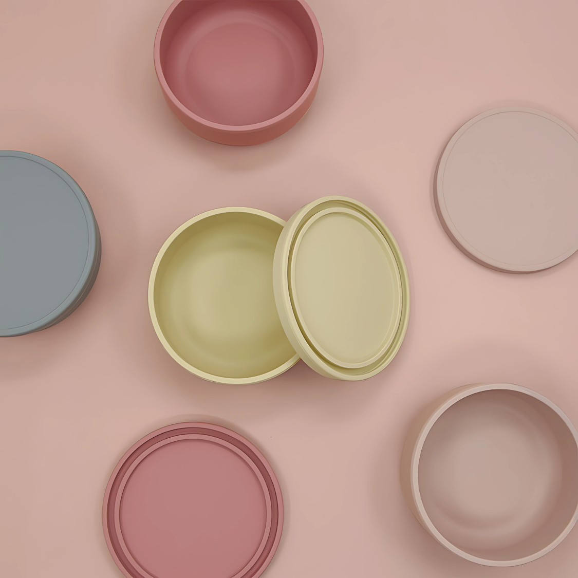 Silicon Baby Food Containers